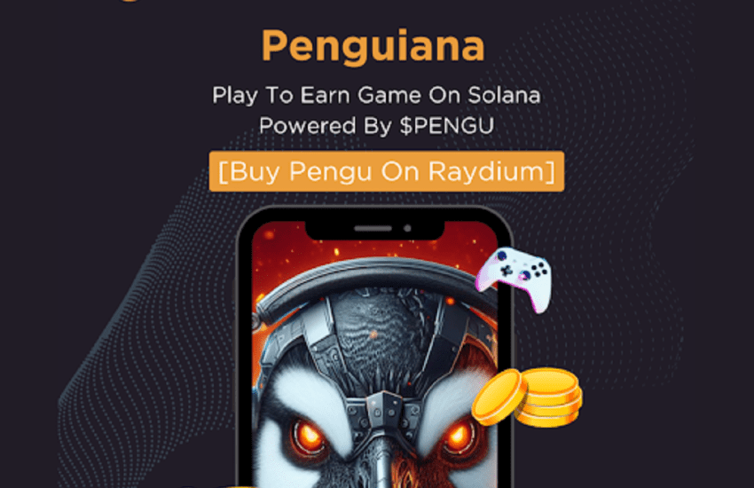 El token Penguiana $PENGU de Solana supera la valoración de $2 millones mientras el equipo anuncia el próximo juego de ganancias