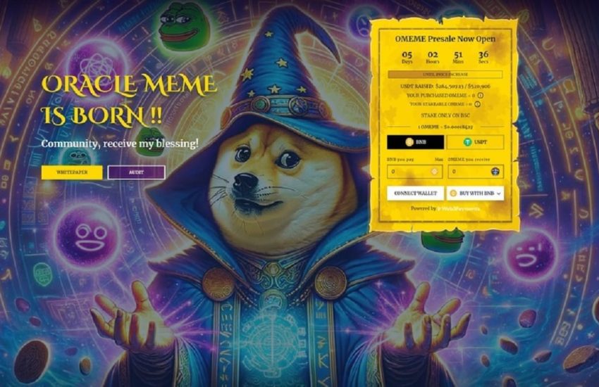 ¡La preventa de monedas ORACLE MEME se dispara hacia el éxito y recauda más de $ 280 000 en sus primeros días!