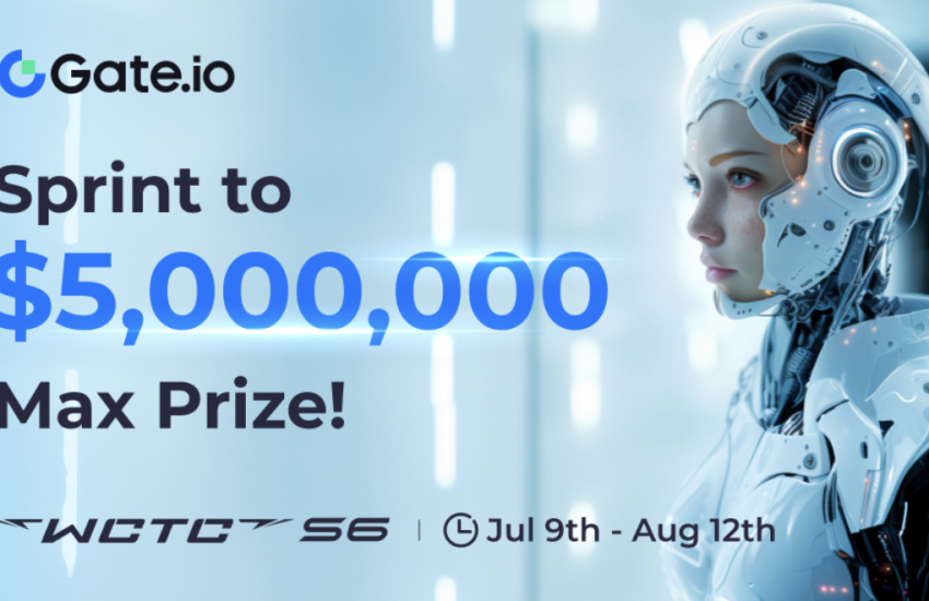 Registration Now Open for Gate.io WCTC S6 Competition, Offers Up To $5 Million in Prizes