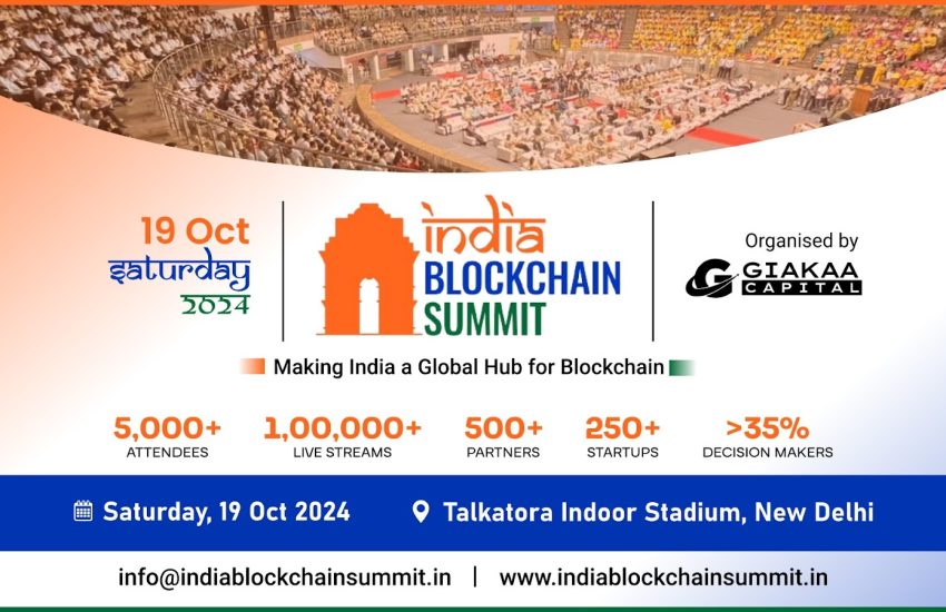 Making India a Global Hub for Blockchain: Giakaa Capital Unites Government, Investors, and Startups at India Blockchain Summit 2024