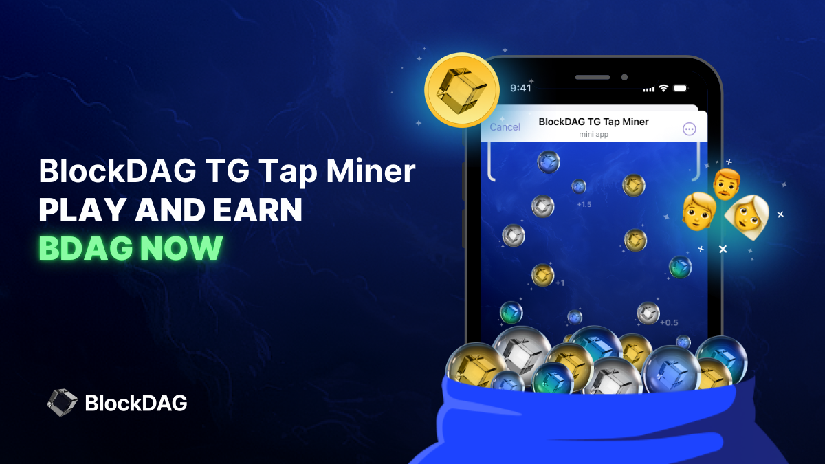 Telegram Games Showdown: TG Tap Miner de BlockDAG lidera el grupo, superando a TapSwap Coin y Catizen