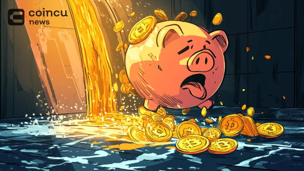 Los ETF de Bitcoin al contado terminan una racha de entradas de 8 días con salidas de 127 millones de dólares