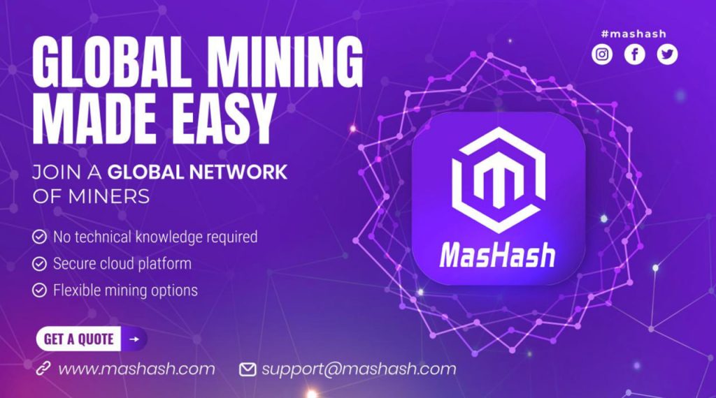 MASHASH Cloud Mining: Liderando una nueva revolución en la minería de criptomonedas para 2024