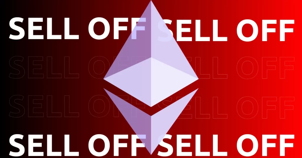 Ethereum se está vendiendo