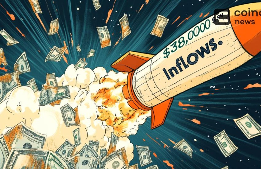 Spot Bitcoin ETF Inflows Reach $39M As BTC Nears $58,000