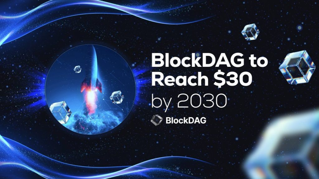 BlockDAG aspira a los 30 dólares para 2030: grandes recompensas para los primeros mineros con predicciones de retorno de la inversión de 30.000x mientras Ethervista cae y Chainlink crece