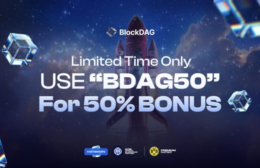 Get a 50% Bonus on BlockDAG Coin Purchases Ahead of Big Brand Refresh! Kaspa & Cardano Holders Eye Potential Gains