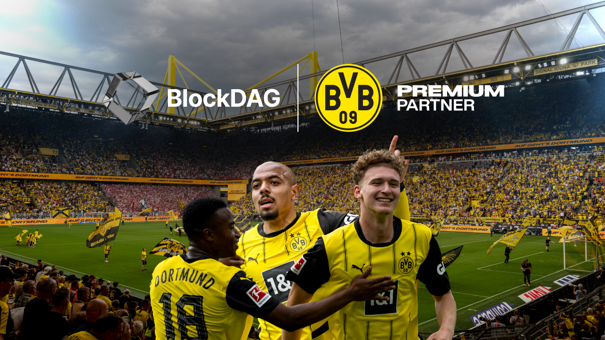 BlockDAG y Borussia Dortmund: el mayor acuerdo de blockchain del fútbol alemán atrae a ballenas de Bitcoin e Injective