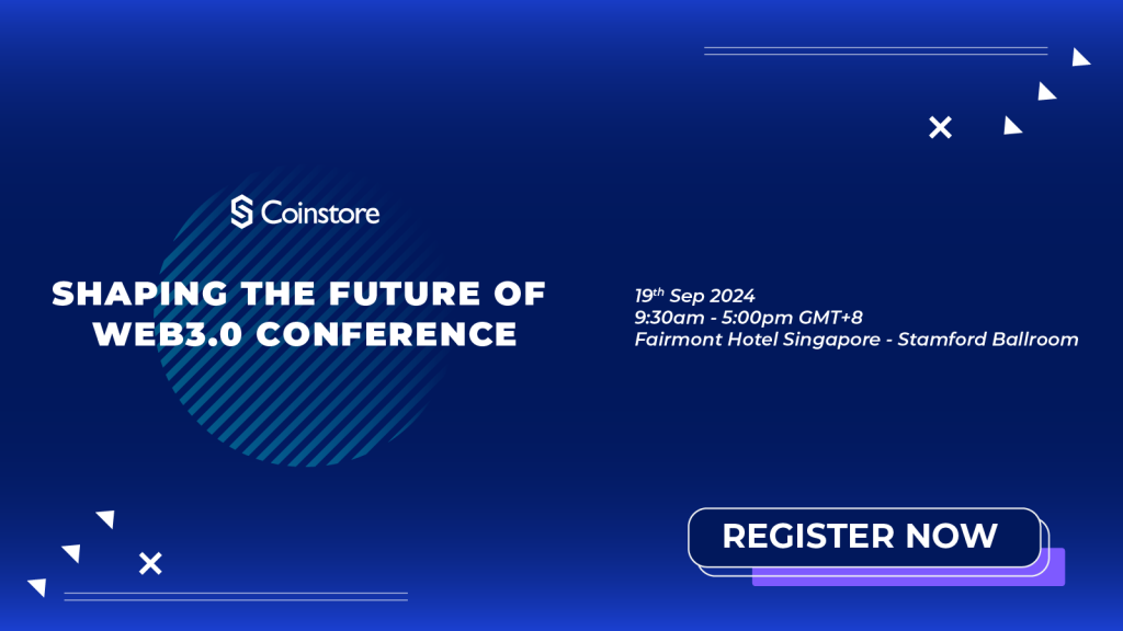 Coinstore causará sensación en Singapore Token2049 con el evento paralelo exclusivo “Dando forma al futuro de la Web 3.0”