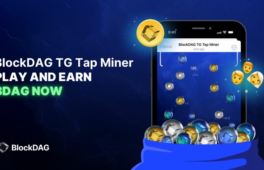 El minero de tap de BlockDAG TG prospera mientras Ethereum cae y Notcoin se recupera