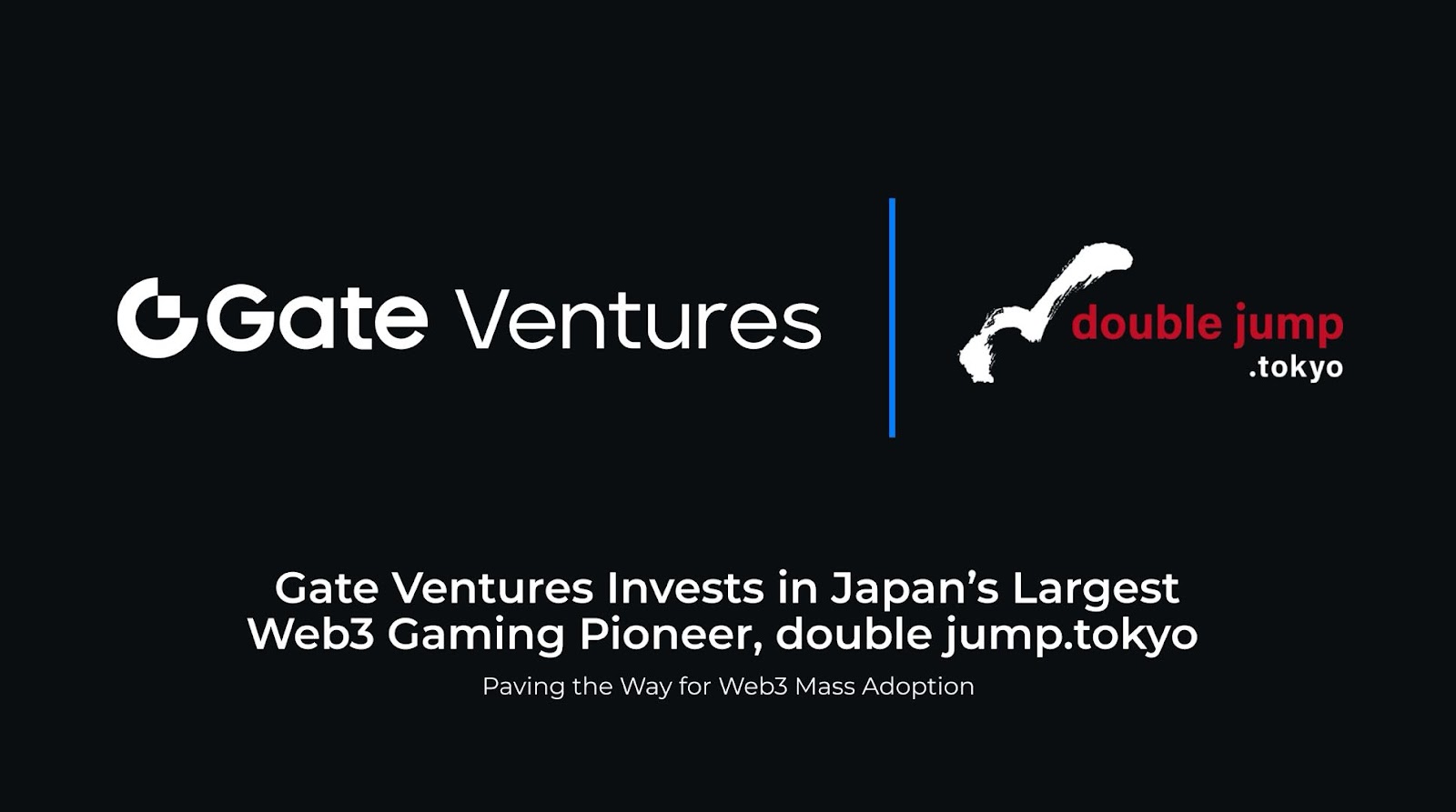 Gate Ventures invierte en el líder japonés en juegos Web3, double jump.tokyo, acelerando el desarrollo de infraestructura y juegos blockchain.