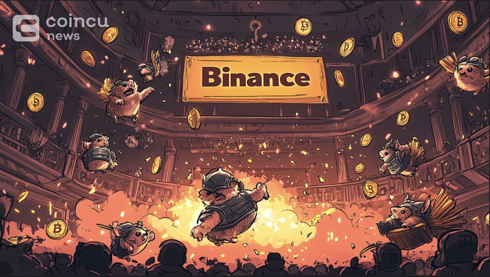 Hamster Kombat debuta en Binance con un valor de mercado circulante de 643 millones de dólares