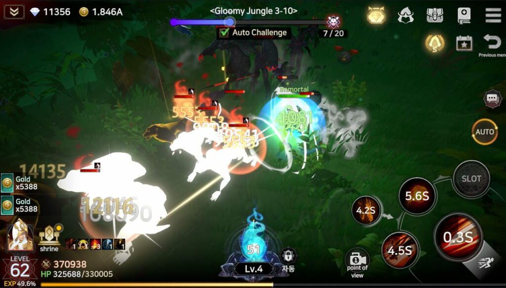 Jugabilidad de Immortal Rising II