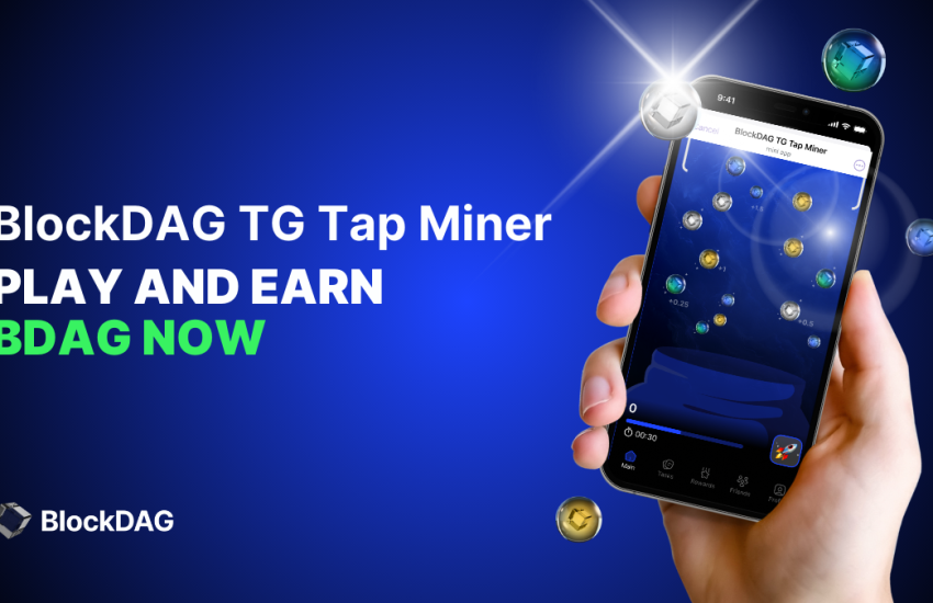 Telegram Games Showdown: TG Tap Miner de BlockDAG lidera el grupo, superando a TapSwap Coin y Catizen