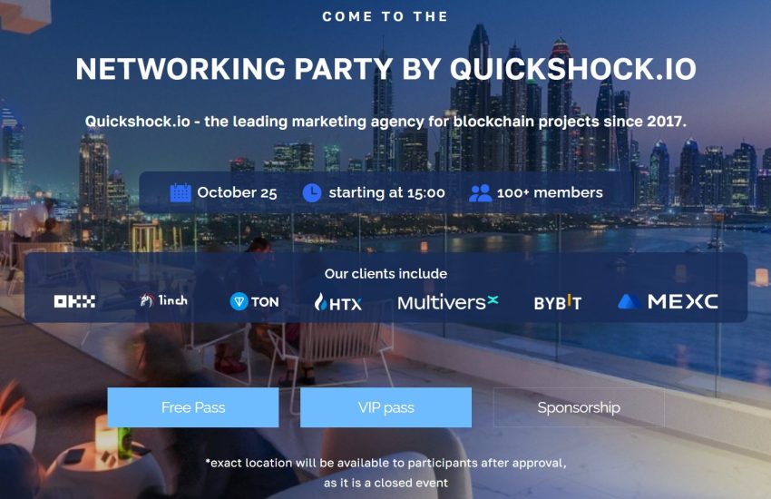 QuickShock - How to find profitable crypto projects in a bull market? Networking with Best Crypto Marketing Agency