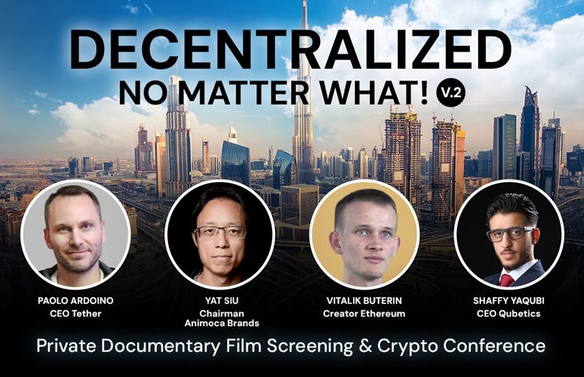 Decentralised No Matter What: Vitalik and Blockchain Pioneers Unveil the Future of Web3 at Dubai's Premiere Event