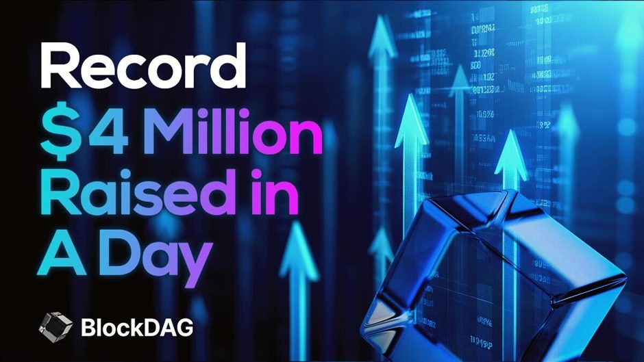 BlockDAG se dispara con $ 4 millones recaudados en un día, dominando los pronósticos de Altcoin para 2024: ¿qué sigue para Solana y SUI?