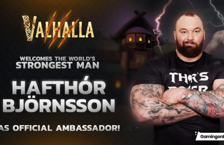 Hafthor Björnsson is the official ambassador for Valhalla