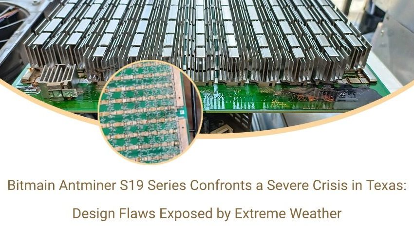 Bitmain’s Antminer S19 Series Confronts a Severe Crisis in Texas: Design Flaws Exposed by Extreme Weather