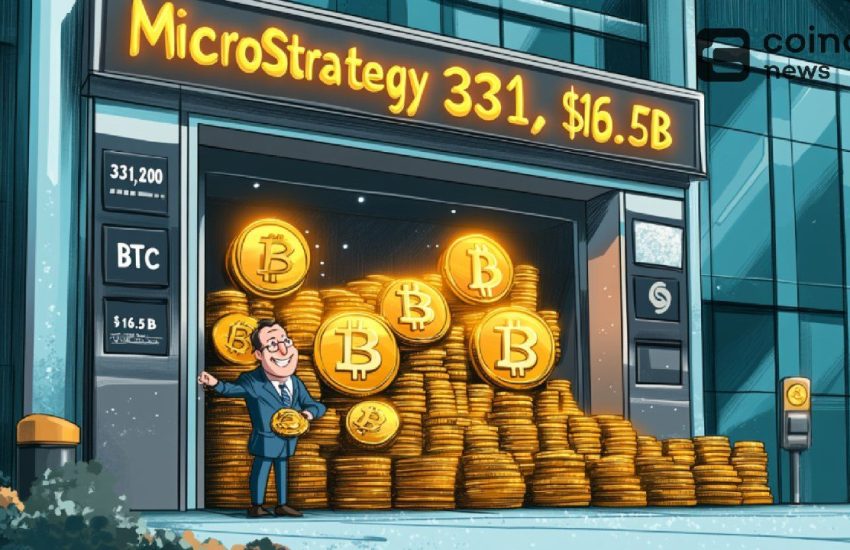 MicroStrategy Bitcoin Acquisition Reaches 331,200 BTC Worth $16.5B