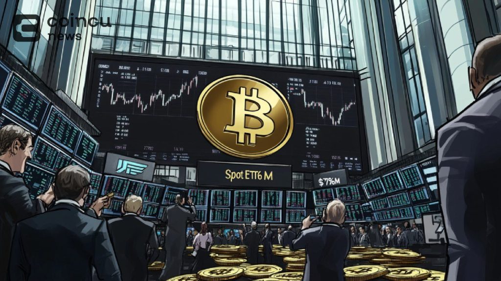 Las entradas de ETF al contado de Bitcoin alcanzan los 796 millones de dólares el 20 de noviembre