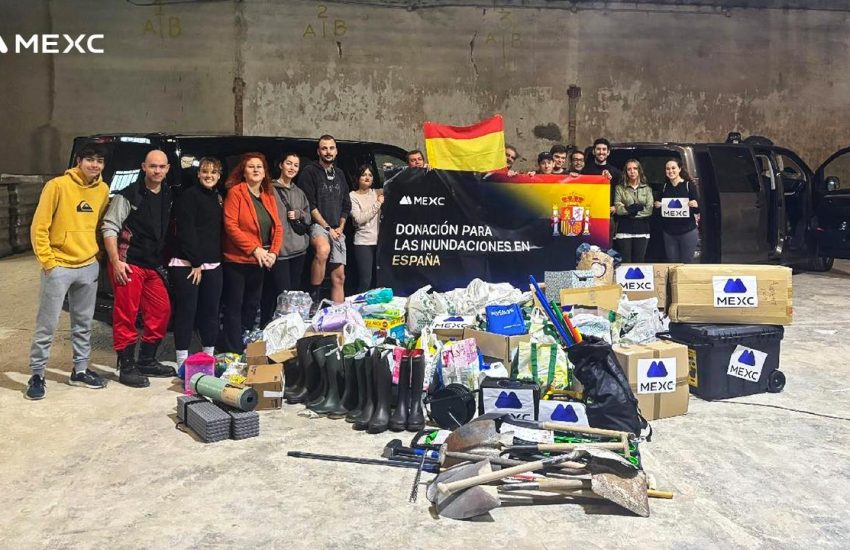 Floods in Spain: Crypto Exchange MEXC Donates €100,000 to Support Local Relief and Resilience 