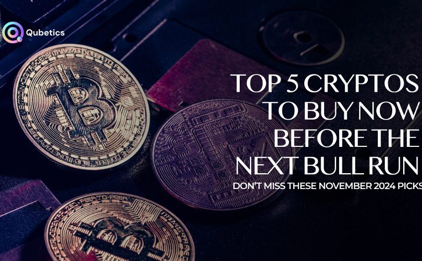 Top 5 Best Cryptos to Buy Before the Next Bull Run: Dont Miss These November 2024 Picks