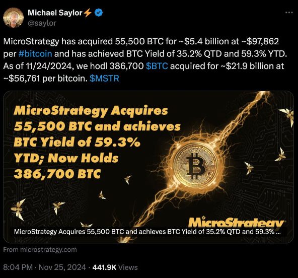 Descripción general del mercado (del 25 de noviembre al 1 de diciembre): las altcoins se recuperan a medida que termina noviembre con ganancias récord de BTC