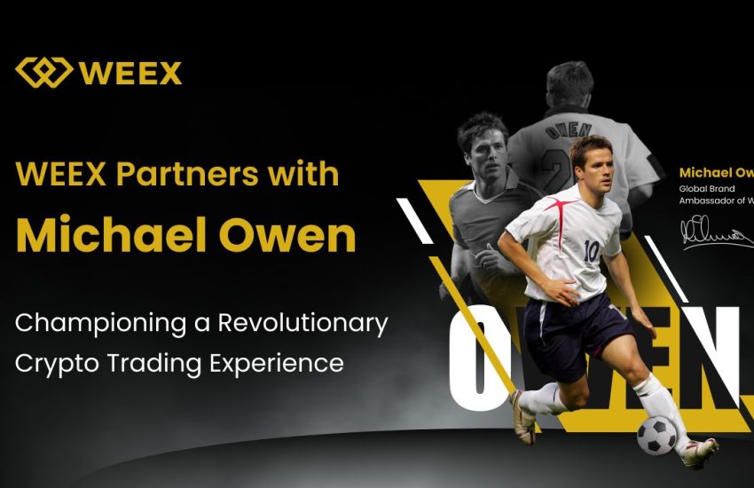 WEEX Partners with Michael Owen to Champion Their Revolutionary Crypto Trading Experiences