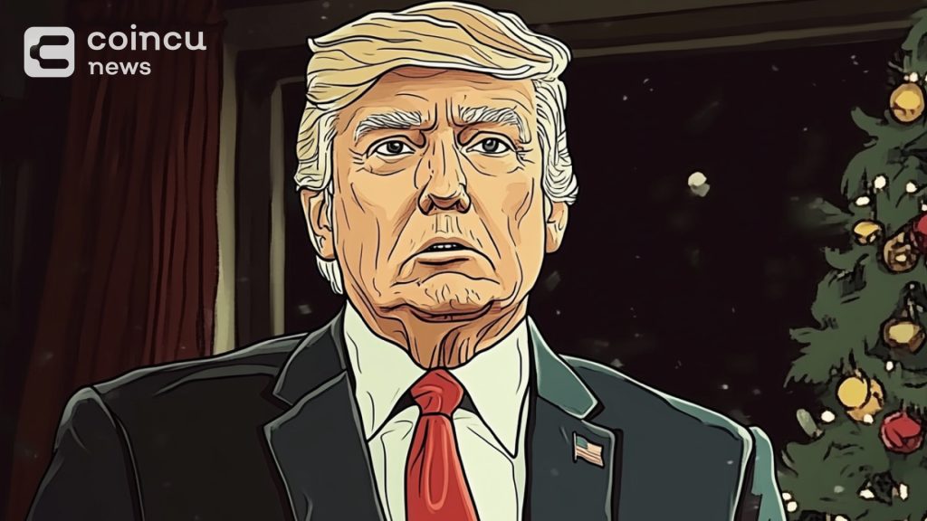 El presidente electo Donald Trump felicita a los poseedores de Bitcoin por superar los 100.000 dólares