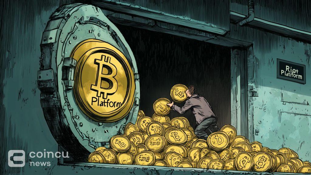 Riot Platforms adquiere BTC, las tenencias totales alcanzan 16,728 Bitcoin