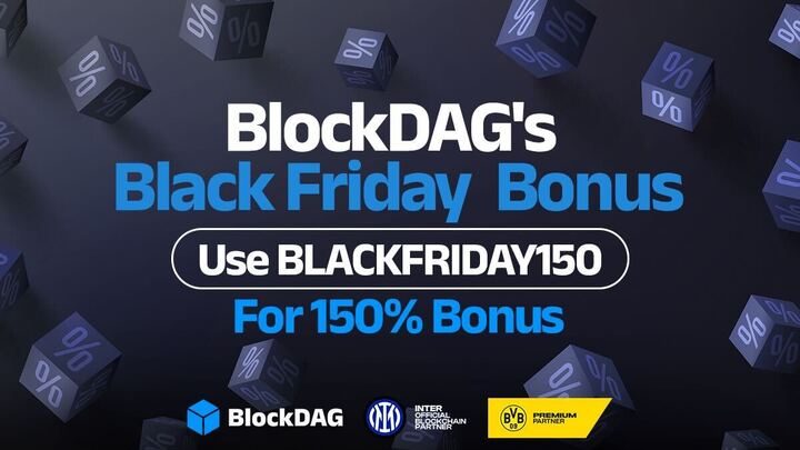 BlockDAG's Black Friday Frenzy Skyrockets Presale to $152.5M, as XRP Soars and BNB Nears Peak!