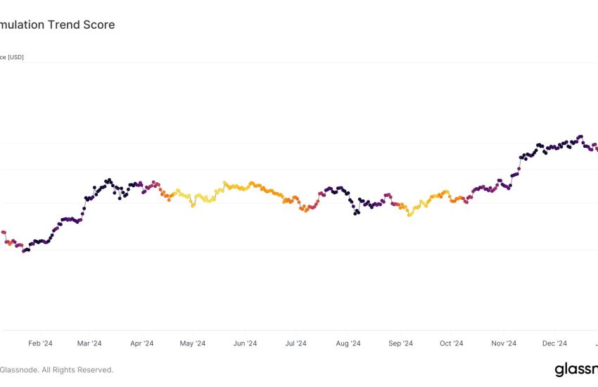 Bitcoin Accumulation Trend Score