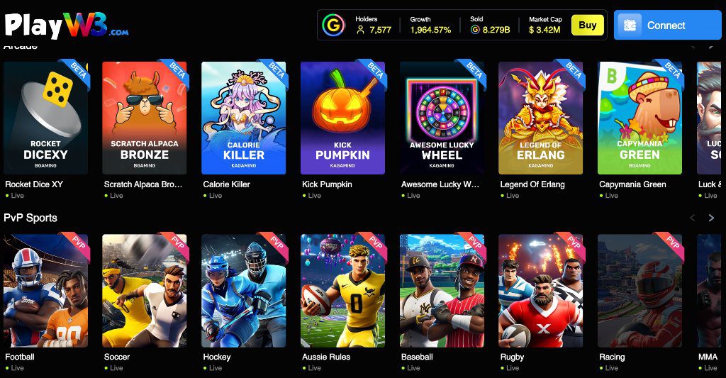 Plataforma Playnance Playw3