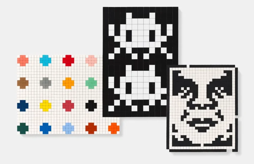 Triple problemas: Shepard Fairey, Damien Hirst e Invader se unen a la exposición monumental en la Newport Street Gallery | Cultura nft | Noticias NFT | Cultura Web3