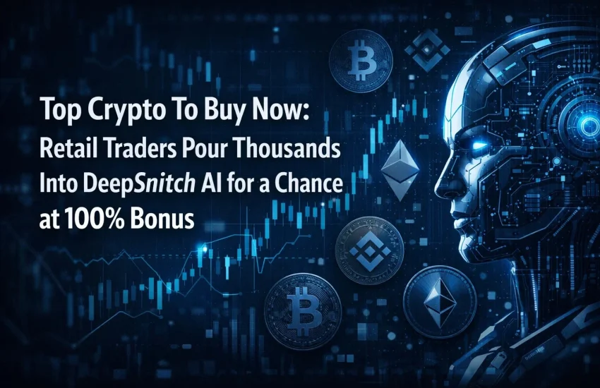 DeepSnitch AI atrae grandes flujos minoristas con un bono de preventa del 100%