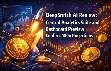 Revisión de DeepSnitch AI: Central Analytics Suite y vista previa del panel confirman proyecciones 100x, TAP y HEXY crecen