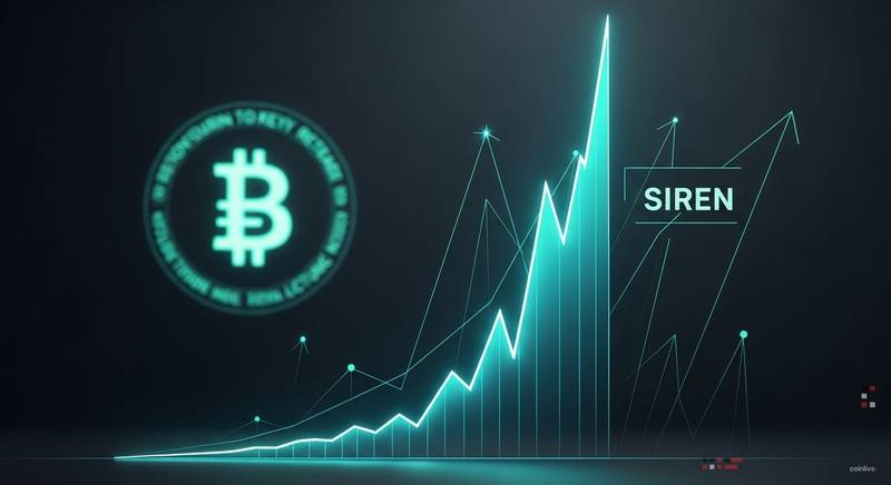 SIREN vuelve a subir tres dígitos mientras BTC reclama $71,000