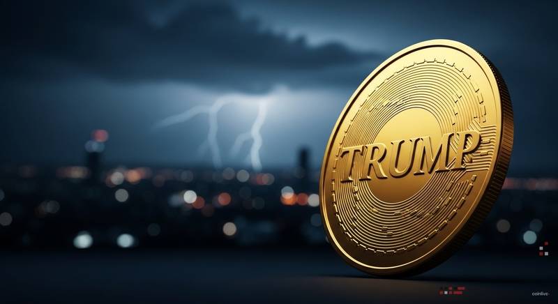 El token TRUMP cae un 20% después del evento de Mar-a-Lago