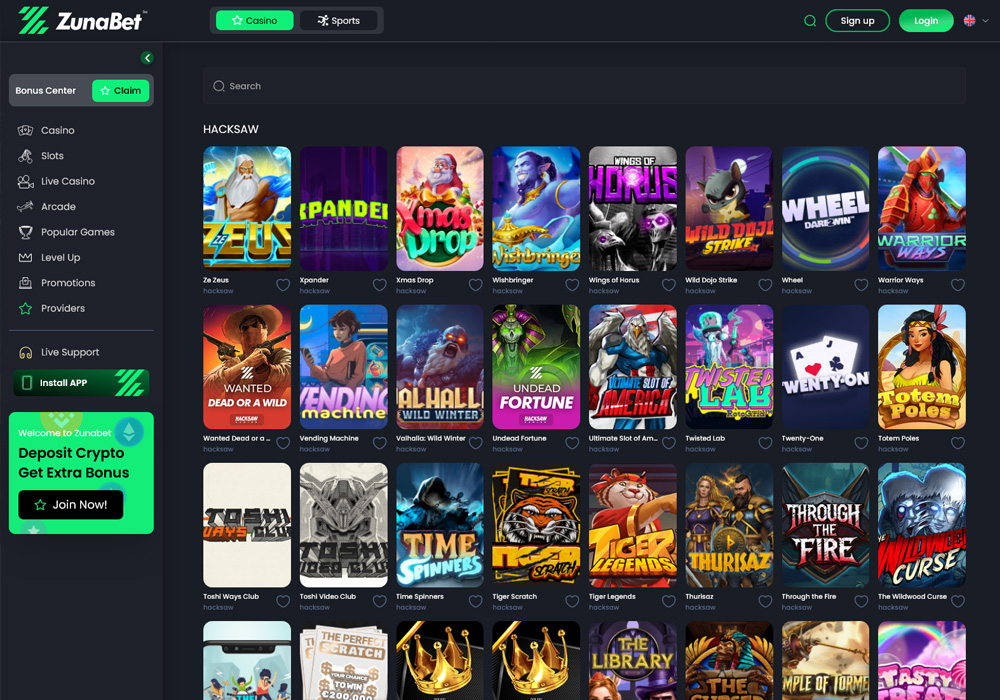 Juegos de sierra para metales en ZunaBet