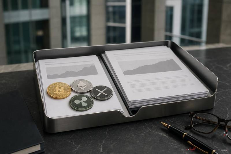 Las instituciones vendieron ETF de Bitcoin y Ethereum mientras recompraban XRP y HYPE