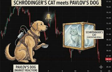 Los precios del petróleo caen tras el anuncio del "acuerdo" número 39 de Trump. El perro de Pavlov se encuentra con el gato de Shcrodinger.